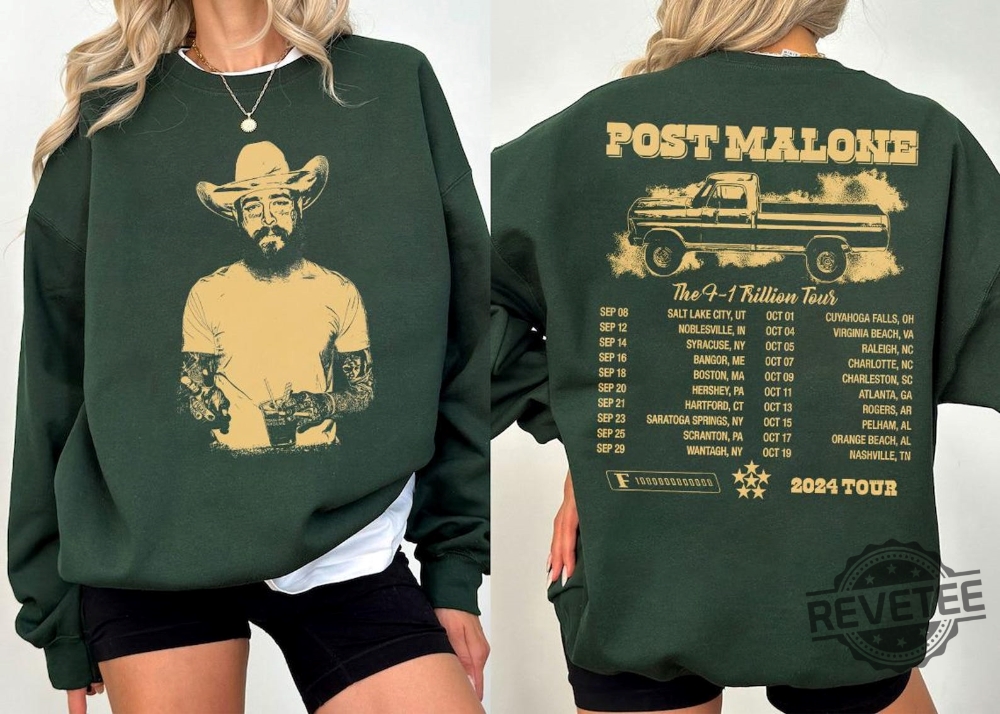 Vintage Post Malone 2Side Shirt Malone Rap Music Merch Shirt Post Malone F1 Trillion Tour Shirt Vintage Post Malone 2Side Shirt Malone Rap Music Merch Shirt Post Malone F1 Trillion Tour Shirt