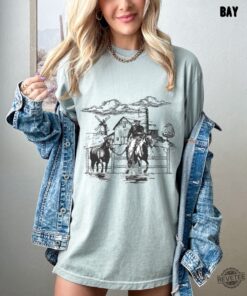 Western Cowboy T Shirt Vintage Tshirt Cowboy Shirt Cowboy Pillows Shirt