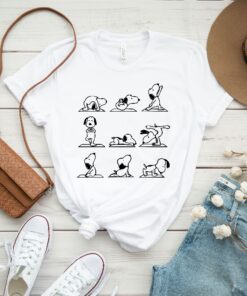 Yoga Snoopy Shirt Namaste Snoopy Shirt Unique Gift For Dog Lover Unique Hoodie Mug