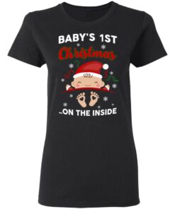 Baby’s 1st Christmas On The Inside T-Shirts, Hoodies, Sweater