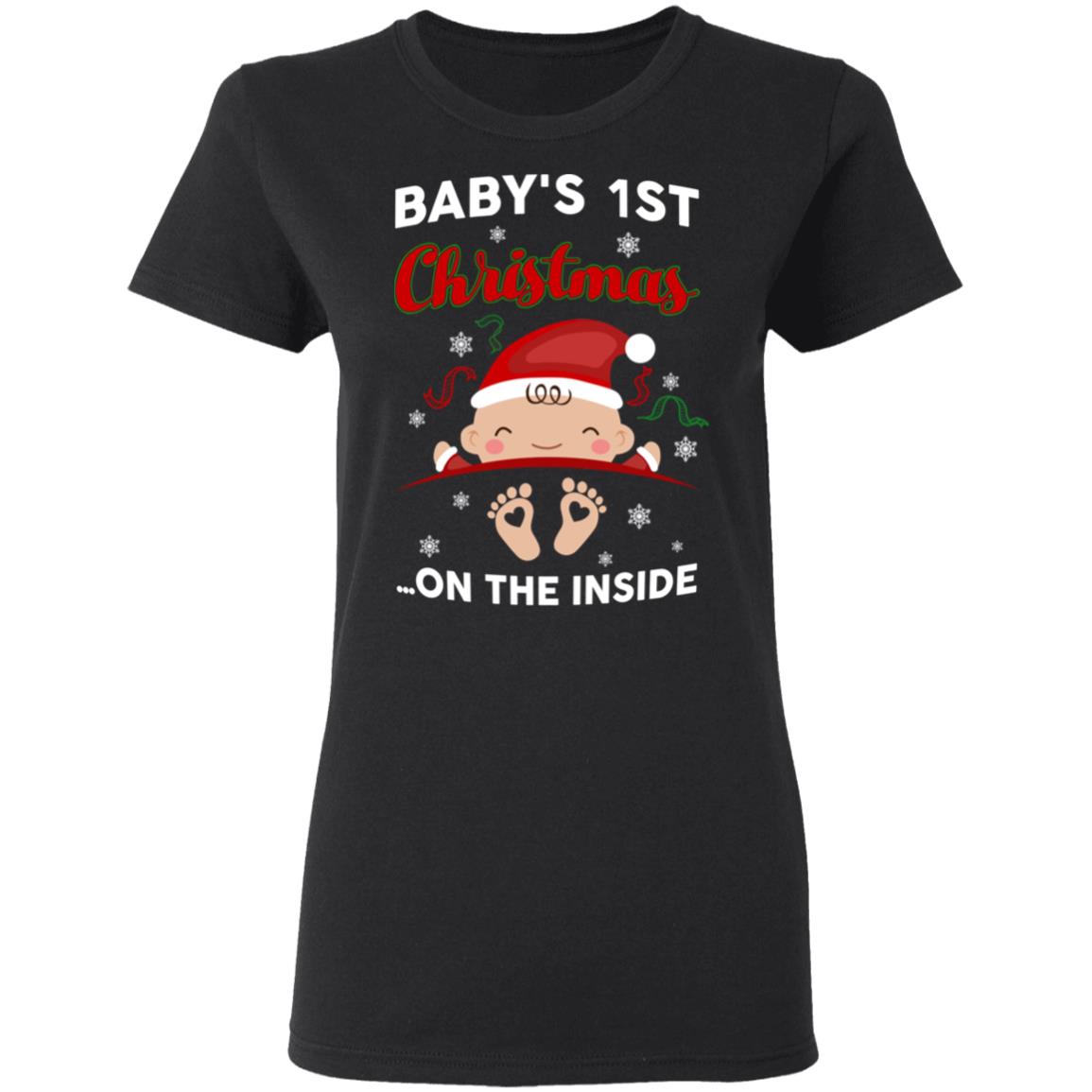 Baby’s 1st Christmas On The Inside T-Shirts, Hoodies, Sweater Baby’s 1st Christmas On The Inside T-Shirts, Hoodies, Sweater