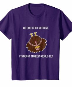 As God Is My Witness I Thought Turkeys Could Fly T Shirt