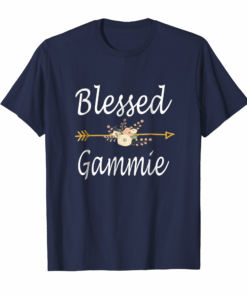 Blessed Gammie Shirt Thanksgiving Christmas Gifts
