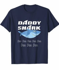 Daddy Shark Baby Mommy Matching Family Shark T Shirt