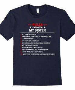 Dating Sister Family Funny T Shirt