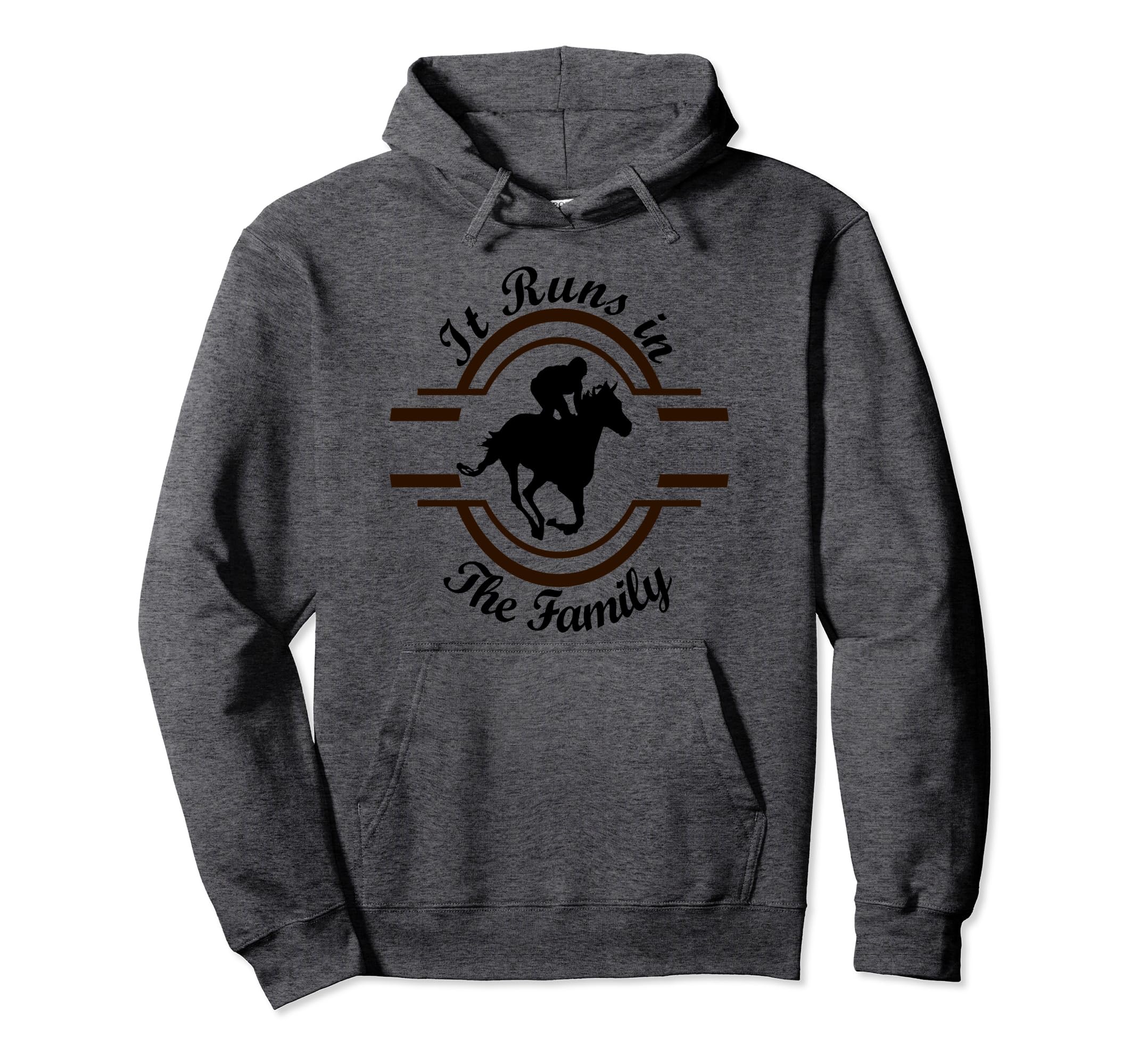 Horse Racing Family Gift Hoodie It Runs In The Family Horse Racing Family Gift Hoodie It Runs In The Family