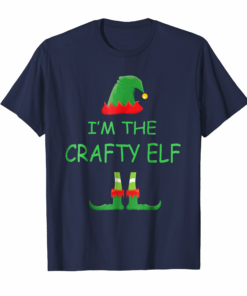 Im The Crafty Elf Matching Family Group Costume Christmas