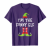 Im The Funny Elf Matching Family Elf Christmas T Shirt