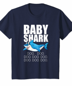 Kids Baby Shark Doo Doo Shirt Family Matching T Shirt