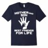 Kids Mother Shirt Friends Black