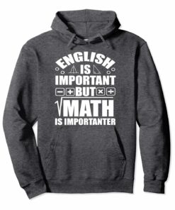 Math Hoodie Funny Math Teacher Appreciation Gift