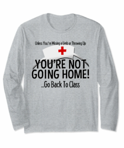 School Nurse Long Sleeve T Shirt Nursing Appreciation Gift