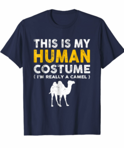This Is My Human Costume Shirt Camel Family Animals Gift Tee