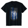 American Flag Vintage Baseball Flag T Shirt