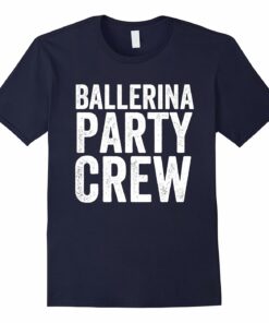 Ballerina Birthday Party Shirt Medium
