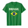 Brasil Retro Soccer T Shirt
