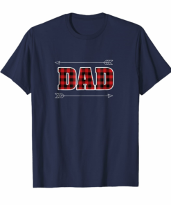 Buffalo Plaid Dad Shirt Lumberjack Family Birthday Gift