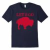 Buffalo Vintage Football T Shirt Royal