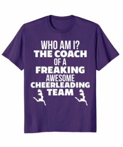 Cheer Coach Shirt Gifts For Men And Women Of Cheerleading