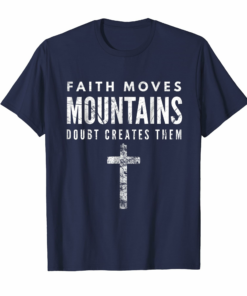 Christian Faith T Shirt Faith Cross Tee Shirts Gifts