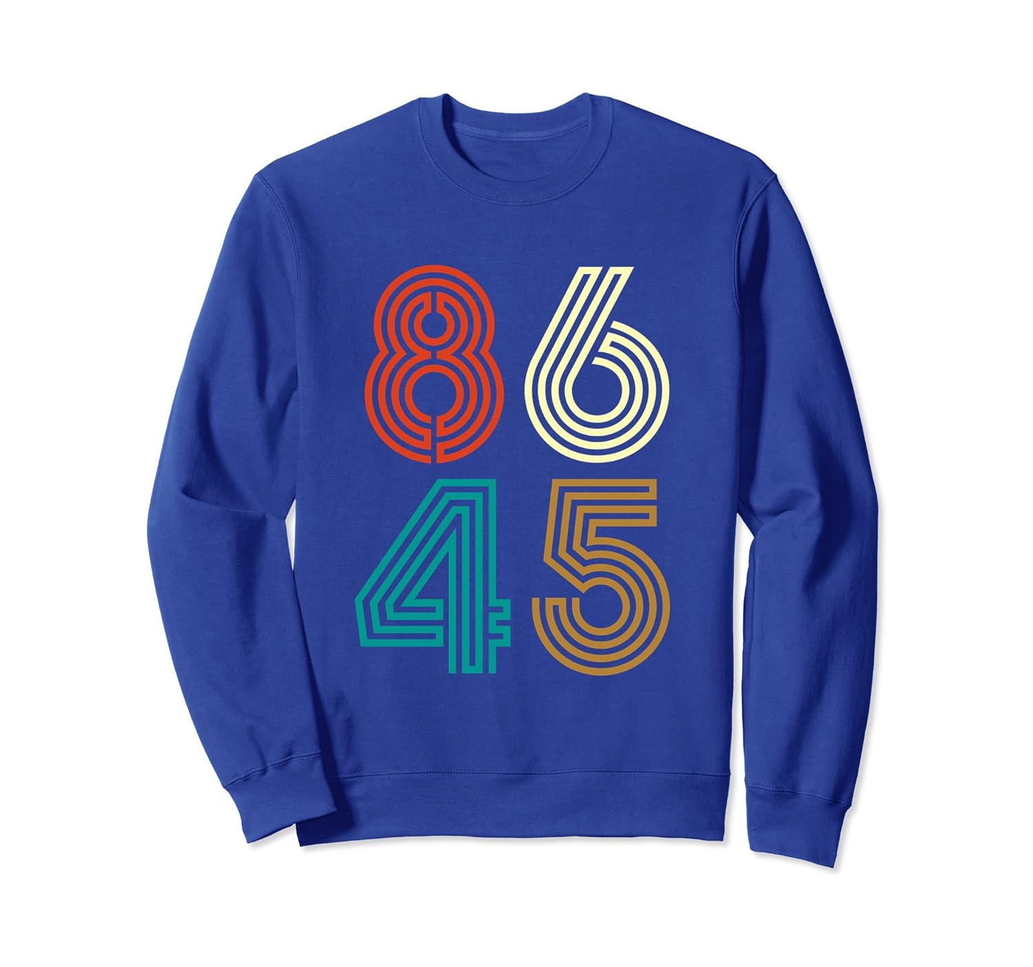Classic Vintage Style 86 45 Anti Trump Funny Sweatshirt Classic Vintage Style 86 45 Anti Trump Funny Sweatshirt