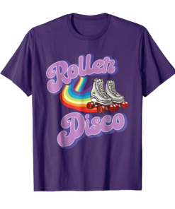 Cool Vintage Roller Disco Retro 70s And 80s Party T Shirt