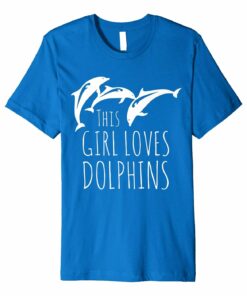 Cute Girls Clothes Novelty Gifts This Girl Loves Dolphins