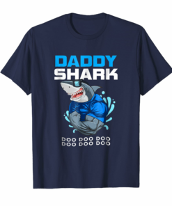 Daddy Shark Doo Doo Doo T Shirt Matching Family Shirt