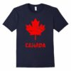 Distressed Canada Maple Symbol Vintage
