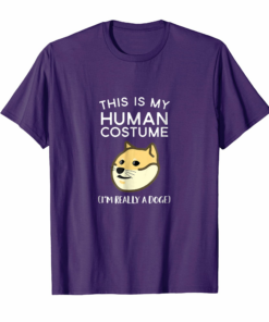 Doge Meme Halloween Shirt Last Minute Party Costume
