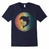 Dolphin Jumping Distressed Vintage Retro