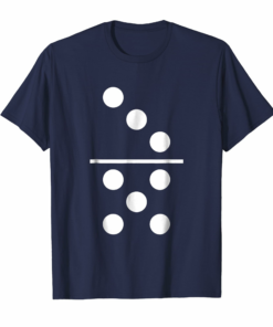 Domino Game 3 5 Funny Halloween Group Costume T Shirt Gifts