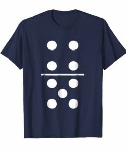 Domino Game 4 5 Funny Halloween Group Costume T Shirt Gifts