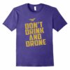 Drink Drone Distressed T Shirt Heather