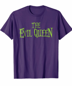 Evil Queen Mom Funny Halloween Matching Family Costume Shirt