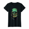 Frankenstein Rock Horror Art Watercolor Classic T Shirt