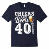 Mens Birthday Shirt Vintage Black