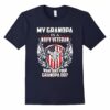 Mens Grandpa Navy Veteran T Shirt