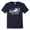 Mens Retro Ski Utah Tshirt
