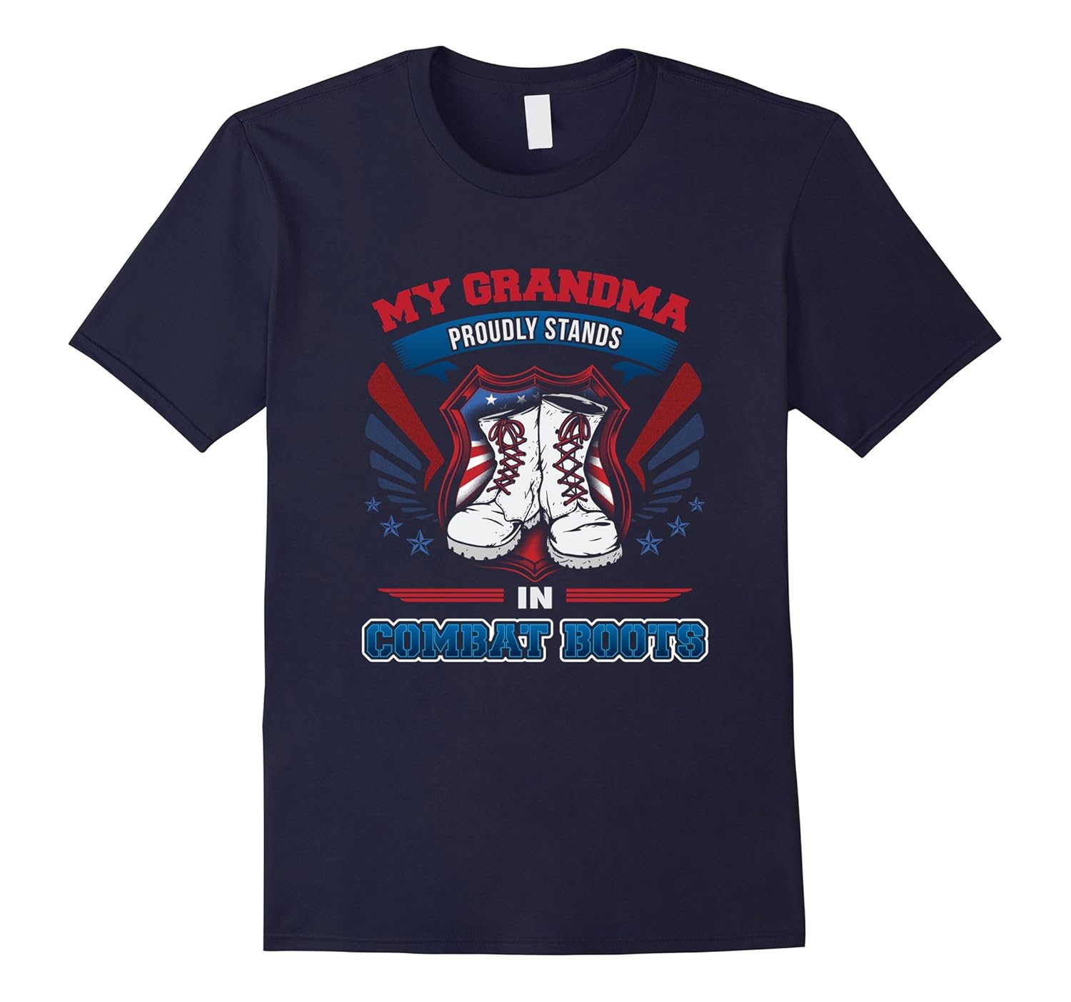 Military Veteran Grandma Proudly Stands Military Veteran Grandma Proudly Stands