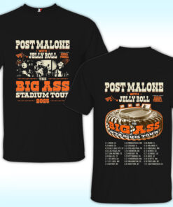 Post Malone x Jelly Roll The Big Ass Stadium Tour Shirt