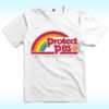 Protect PBS Rainbow Keep Public Service Public Shirt