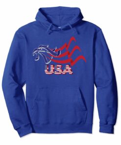 Proud To Be An American Flag Hoodie Usa Eagle Vintage