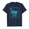 Purple Neon Periodic Table Element Pun Chemistry Nerd Shirt
