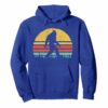 Retro Bigfoot Hipster Vintage Vibe Hoodie