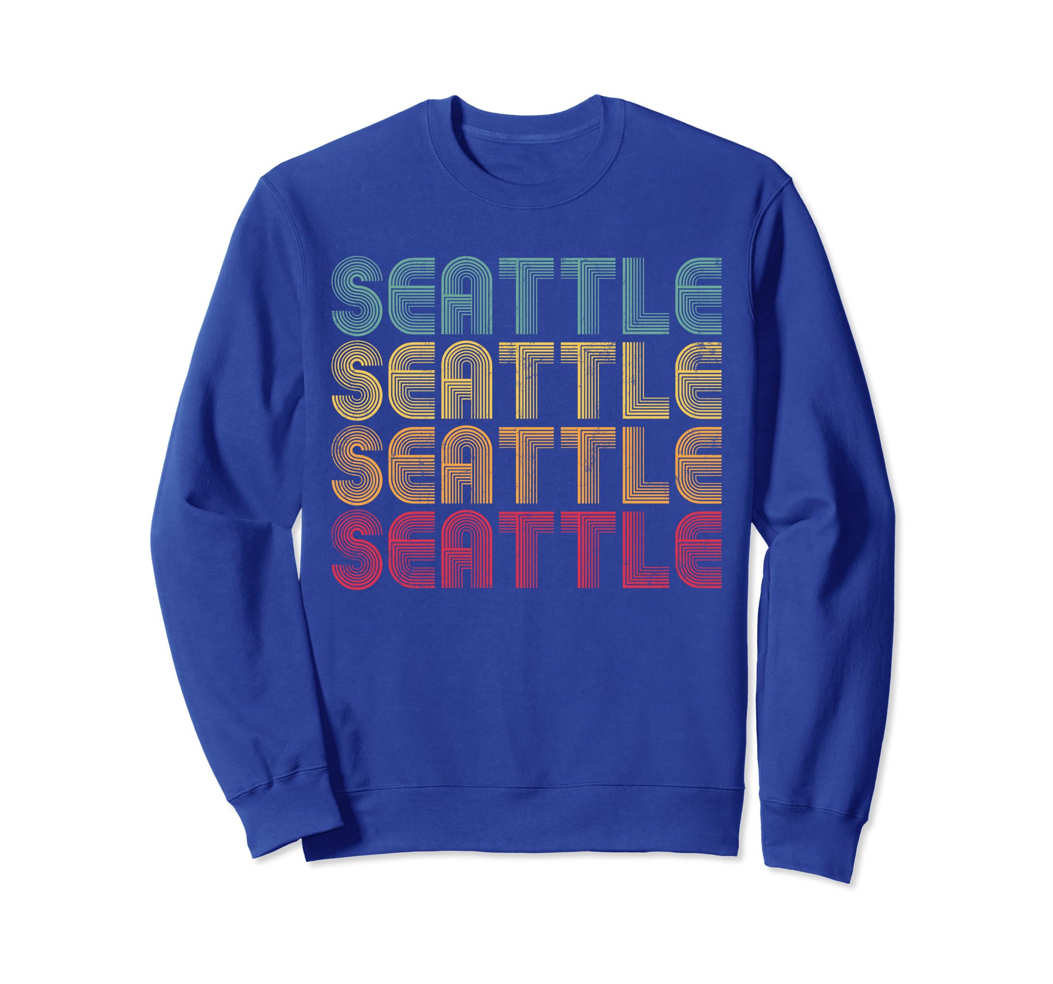 Retro Seattle Sweatshirt Washington Wa Vintage Classic Gift Retro Seattle Sweatshirt Washington Wa Vintage Classic Gift