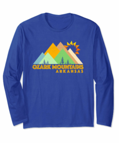 Retro Vintage Ozark Mountains Shirt Distressed Shirt