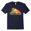 Retro Vintage Telluride Colorado Asphalt