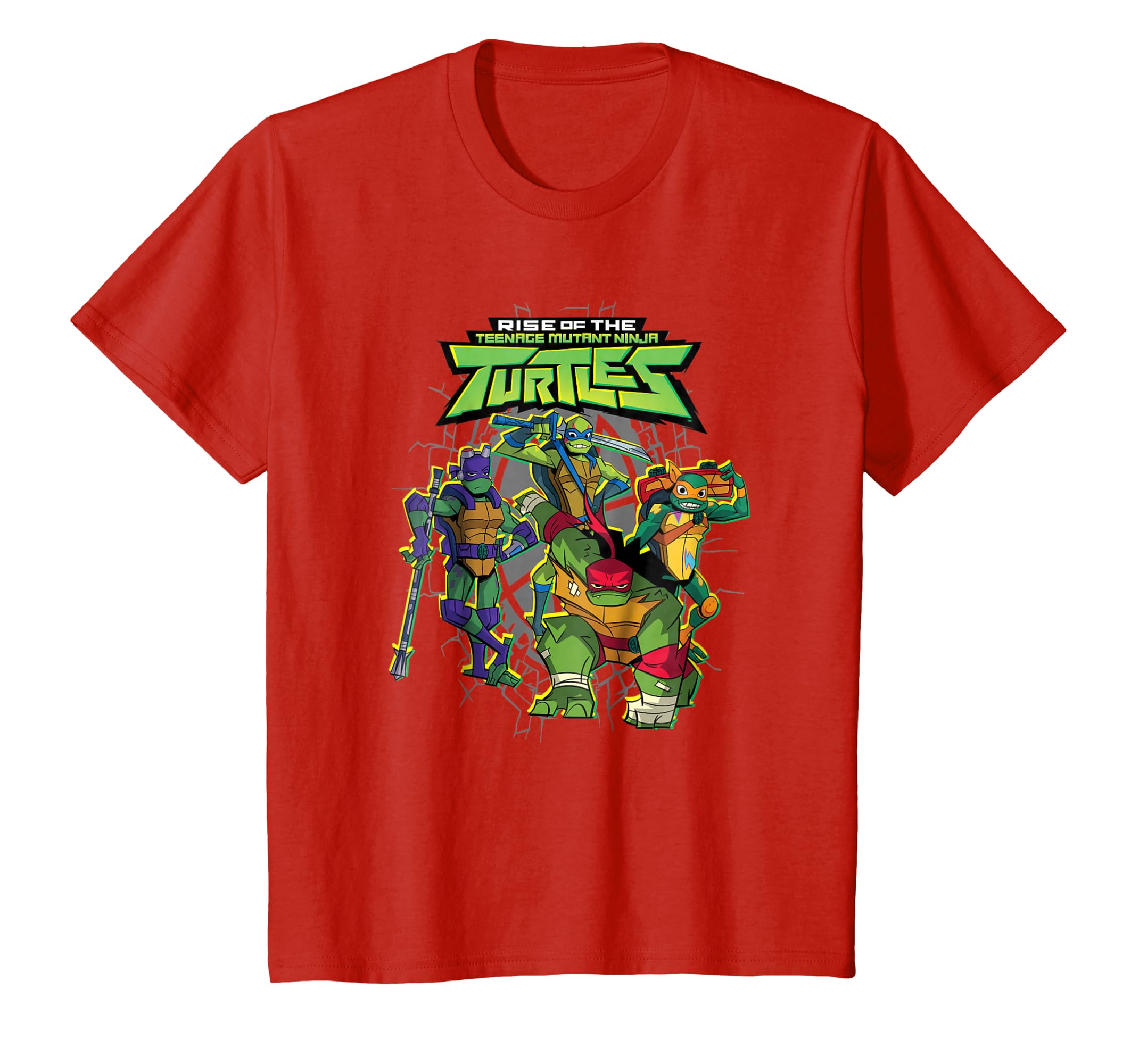 Rise Of Tmnt Classic Pose T Shirt Rise Of Tmnt Classic Pose T Shirt