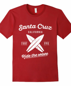 Santa Cruz California Surfers Vintage